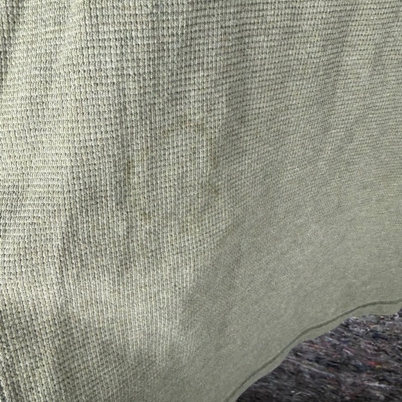 Eddie Bauer Men's Green Waffle Knit Long Sleeve Thermal Shirt XXXL Tall - Picture 4 of 9